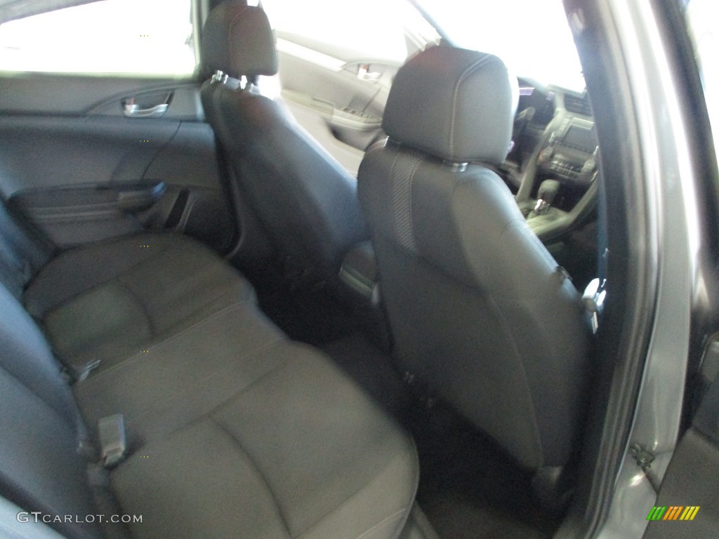 2020 Civic LX Hatchback - Polished Metal Metallic / Black photo #18