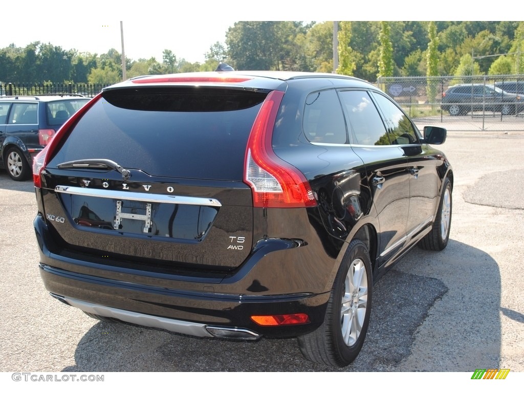 2016 XC60 T5 AWD - Onyx Black Metallic / Off-Black photo #5