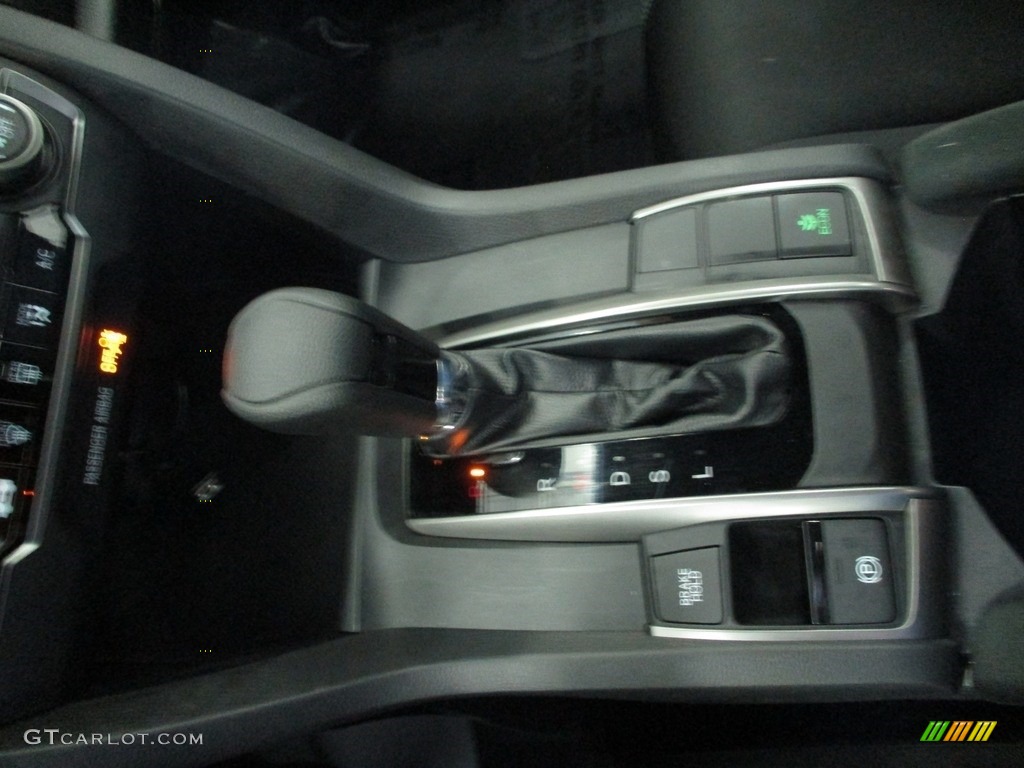 2020 Civic LX Hatchback - Polished Metal Metallic / Black photo #33