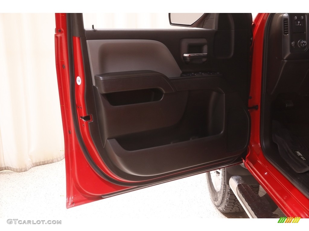 2016 Silverado 2500HD WT Double Cab 4x4 - Red Hot / Dark Ash/Jet Black photo #4