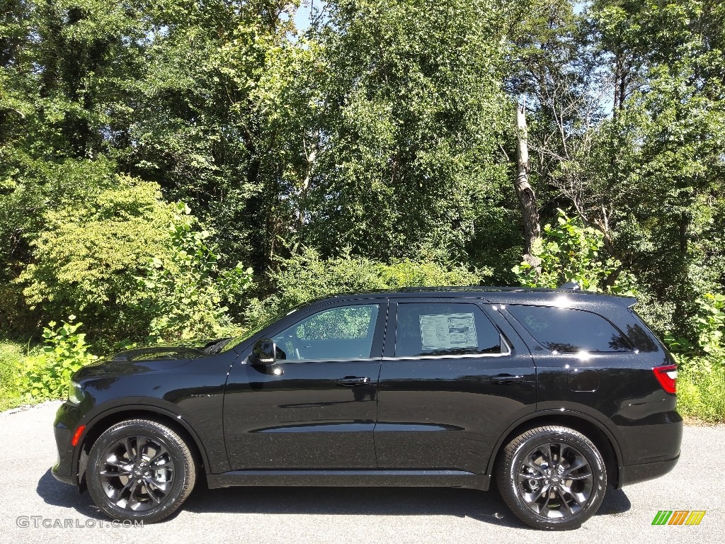 DB Black 2022 Dodge Durango R/T Blacktop Exterior Photo #144910653