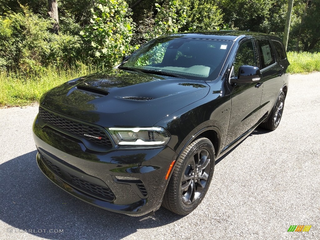 DB Black 2022 Dodge Durango R/T Blacktop Exterior Photo #144910668