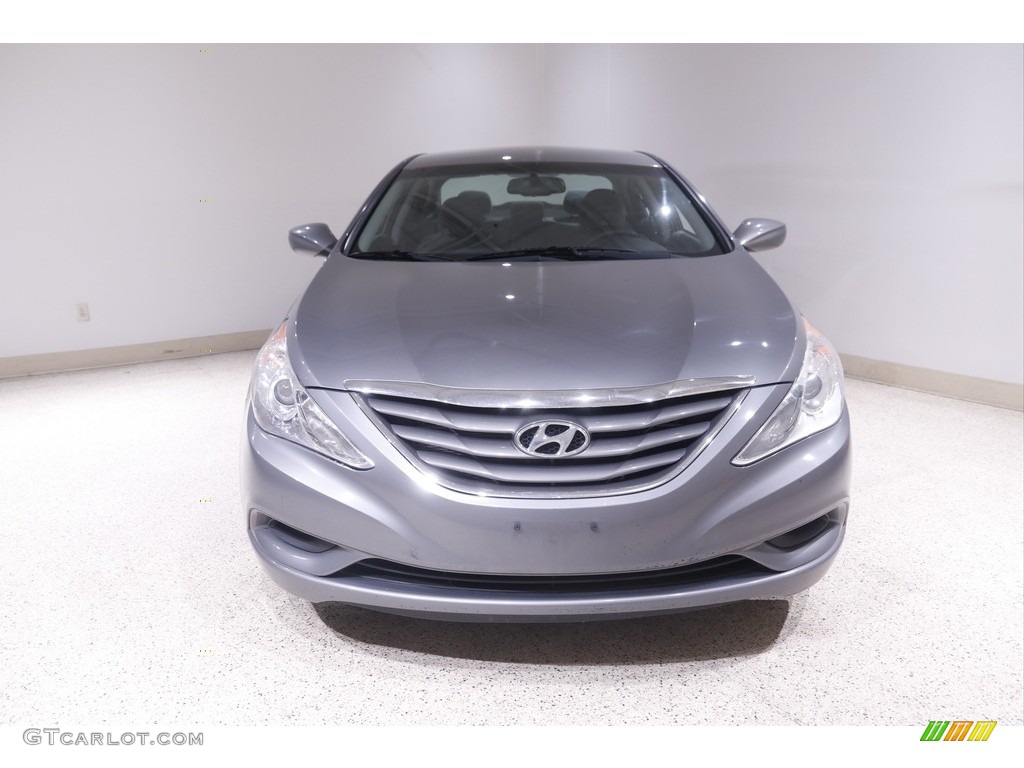 2013 Sonata GLS - Harbor Gray Metallic / Gray photo #2