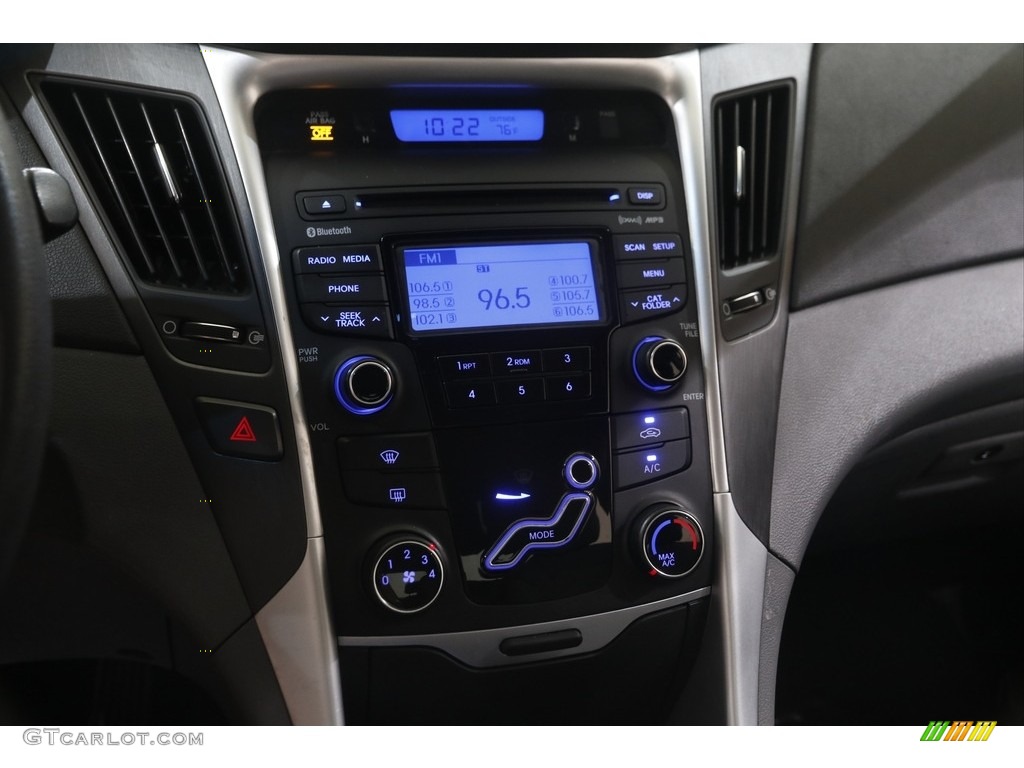 2013 Sonata GLS - Harbor Gray Metallic / Gray photo #9