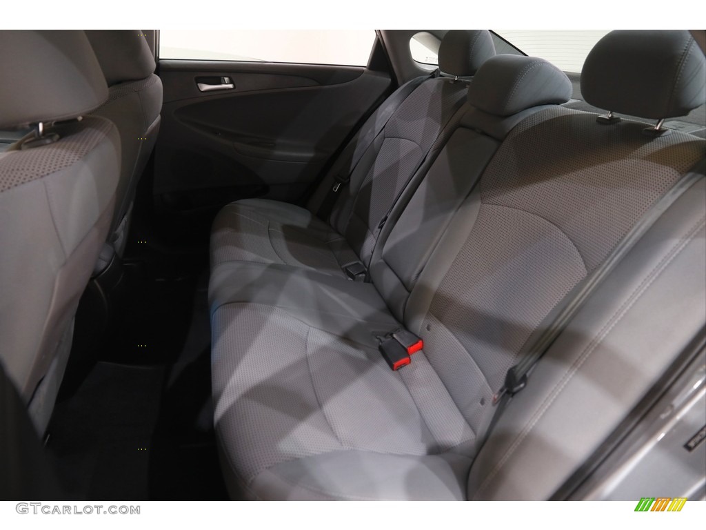 2013 Sonata GLS - Harbor Gray Metallic / Gray photo #15