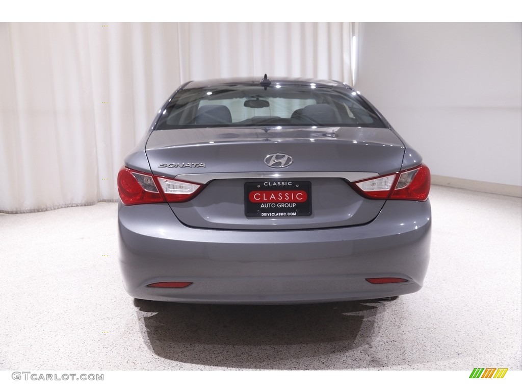 2013 Sonata GLS - Harbor Gray Metallic / Gray photo #16
