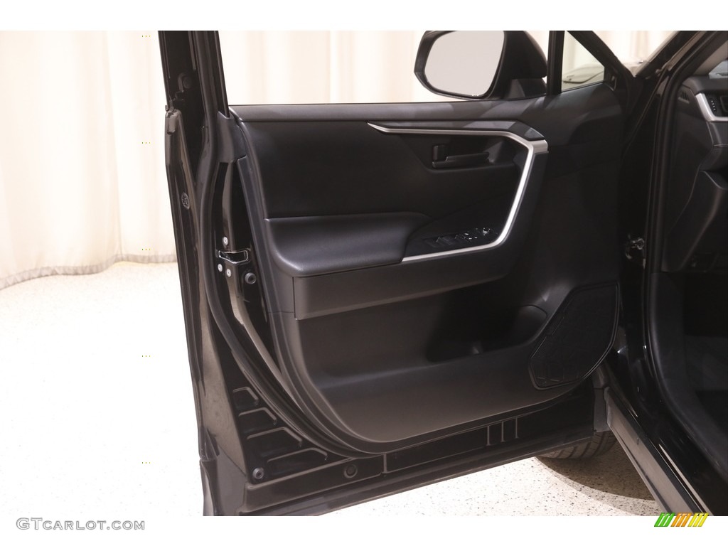 2021 RAV4 LE AWD - Midnight Black Metallic / Black photo #4