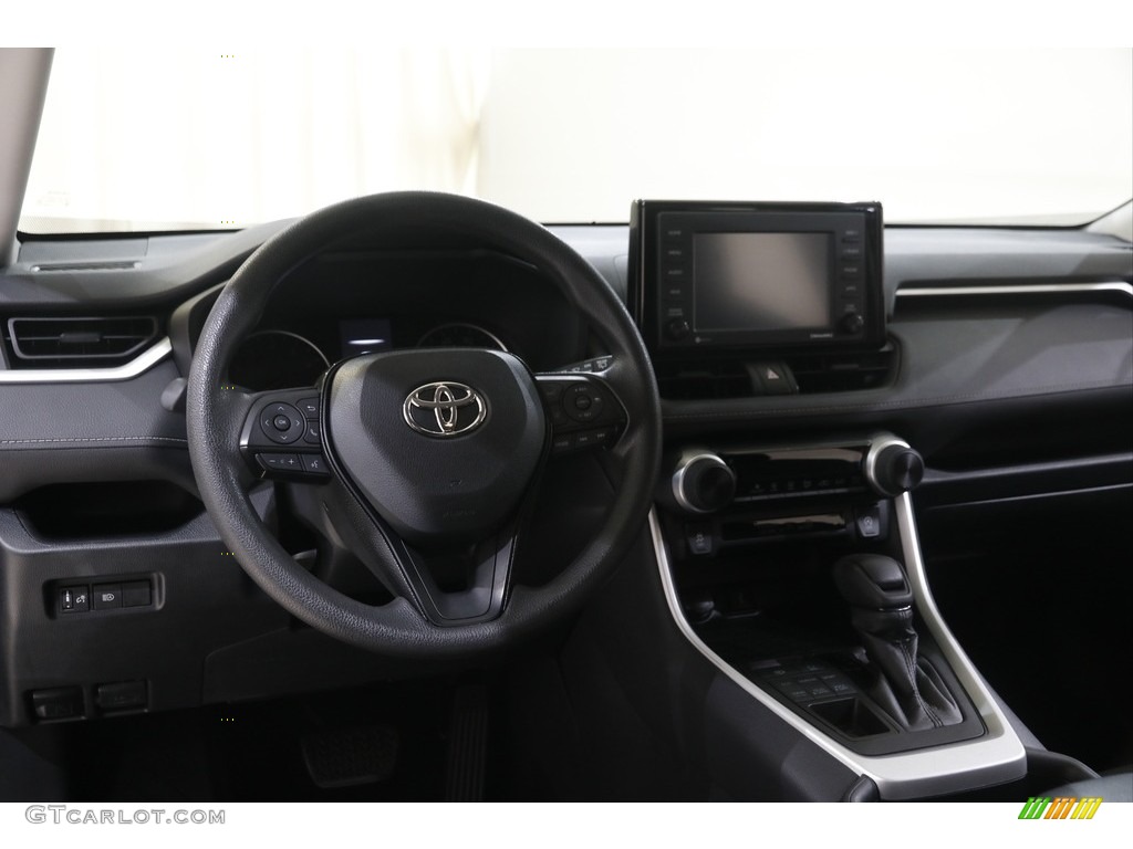 2021 RAV4 LE AWD - Midnight Black Metallic / Black photo #6
