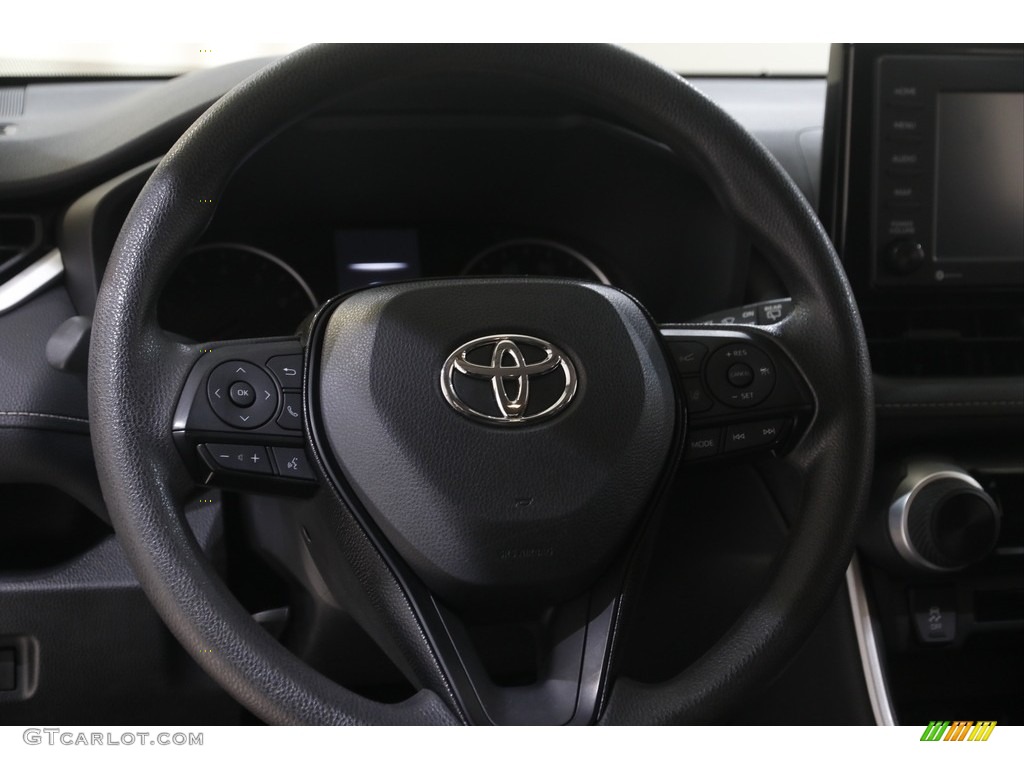 2021 RAV4 LE AWD - Midnight Black Metallic / Black photo #7