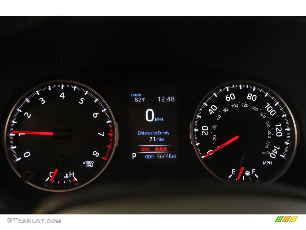 2021 RAV4 LE AWD - Midnight Black Metallic / Black photo #8