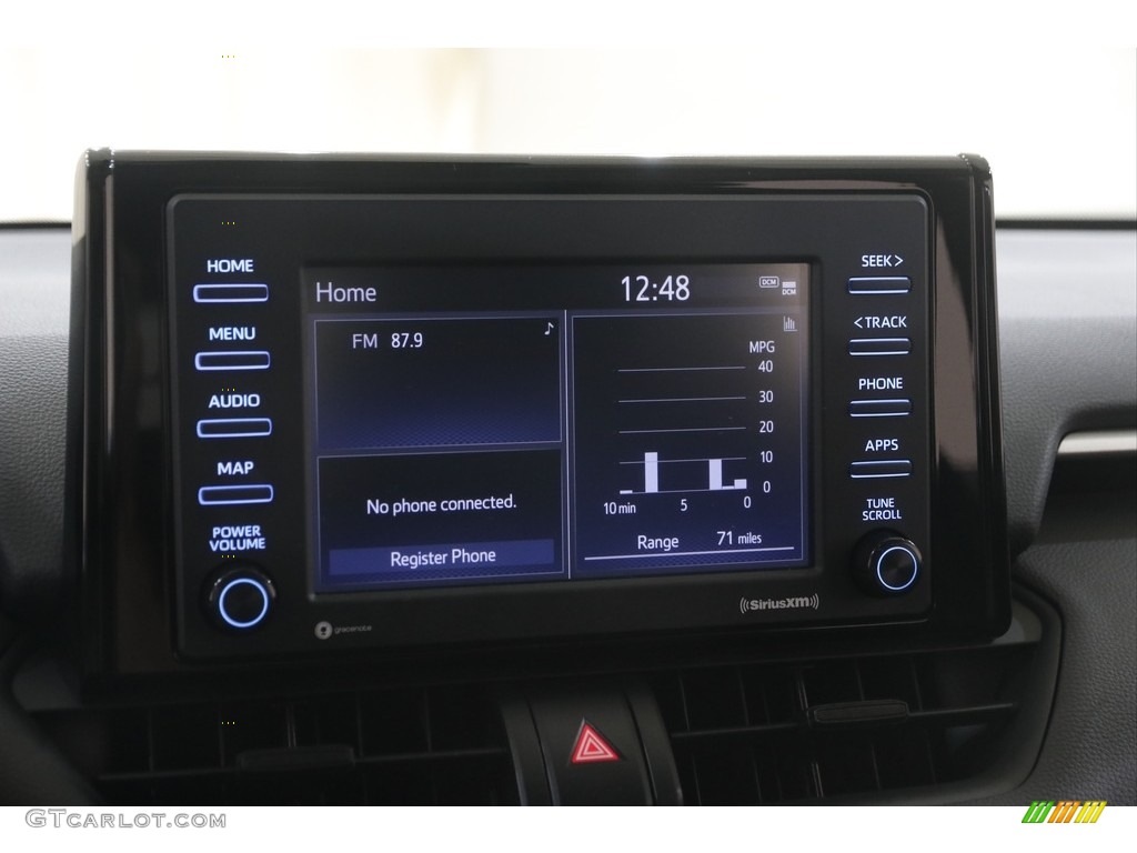 2021 RAV4 LE AWD - Midnight Black Metallic / Black photo #10