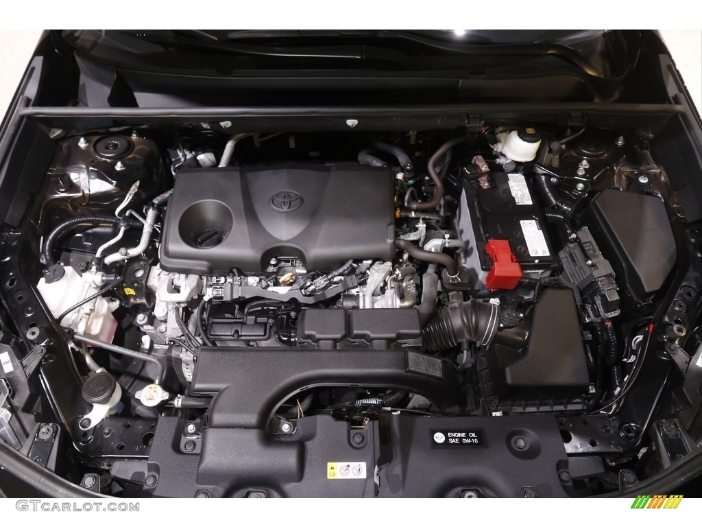 2021 RAV4 LE AWD - Midnight Black Metallic / Black photo #17