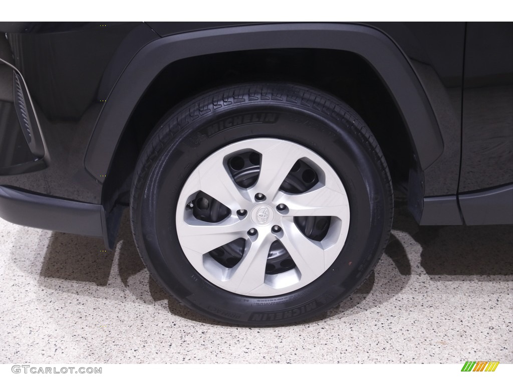 2021 RAV4 LE AWD - Midnight Black Metallic / Black photo #18