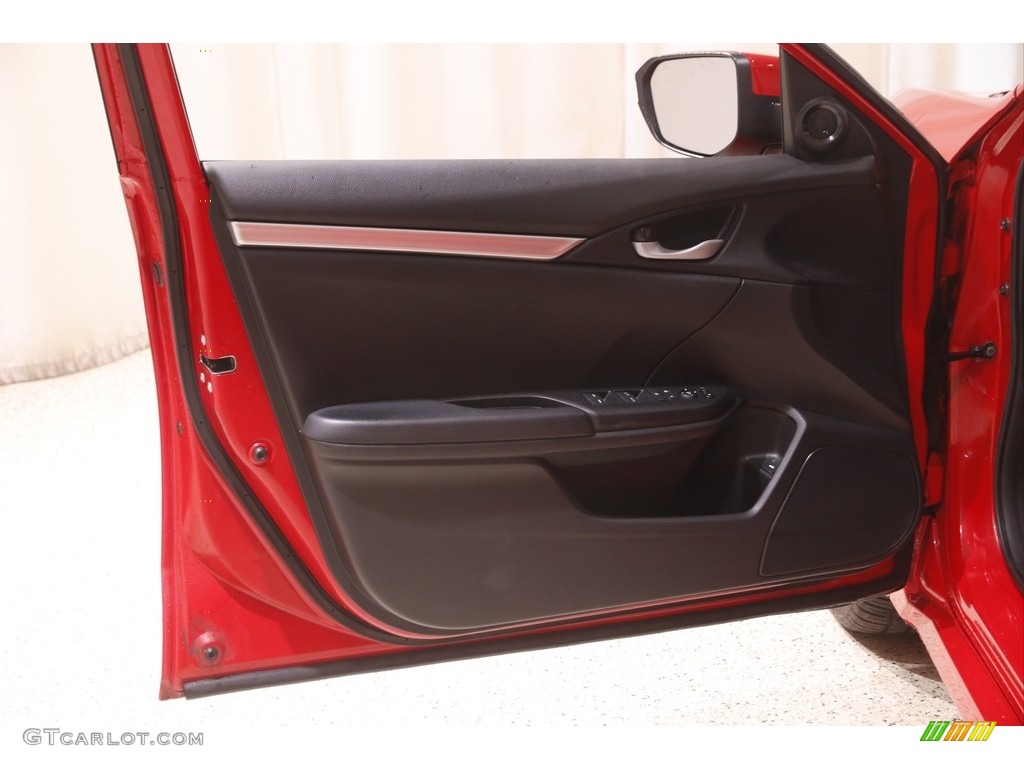 2019 Civic Sport Sedan - Rallye Red / Black photo #4