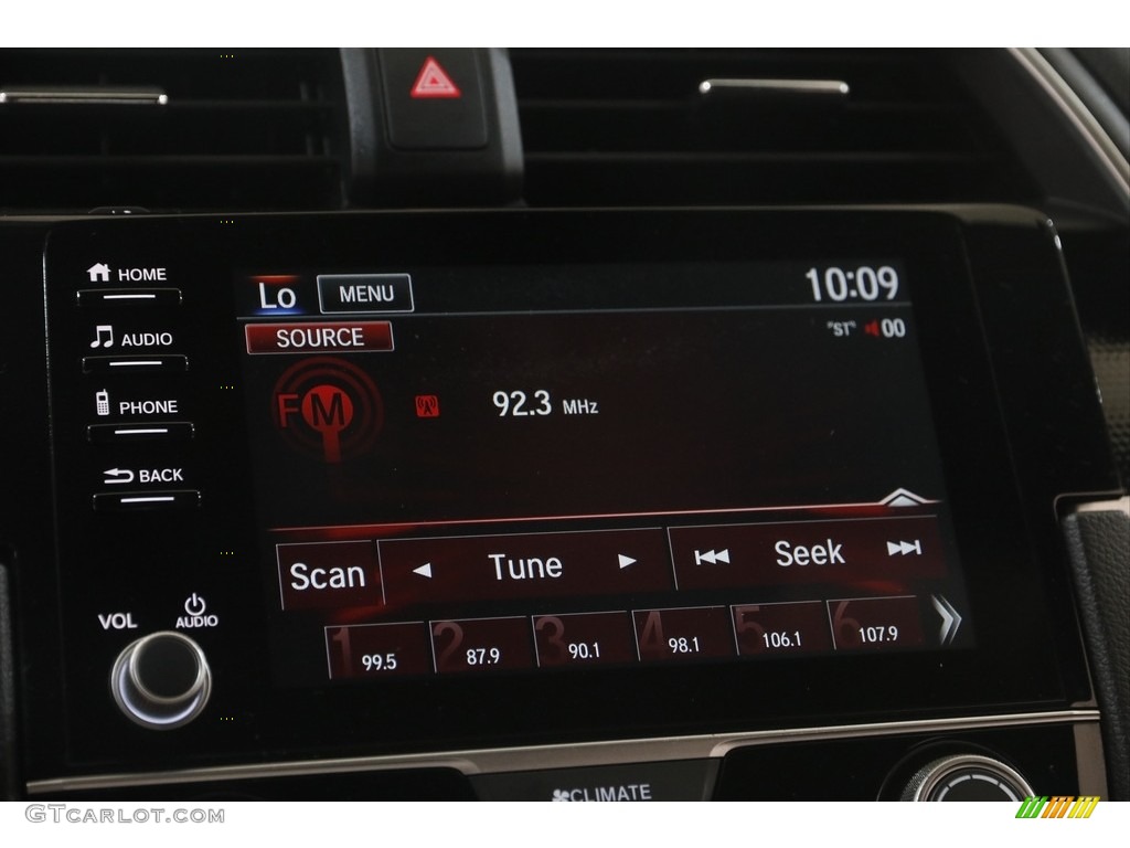 2019 Civic Sport Sedan - Rallye Red / Black photo #10