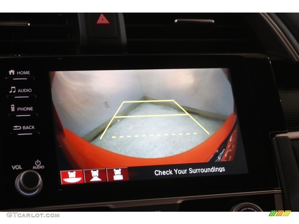 2019 Civic Sport Sedan - Rallye Red / Black photo #12