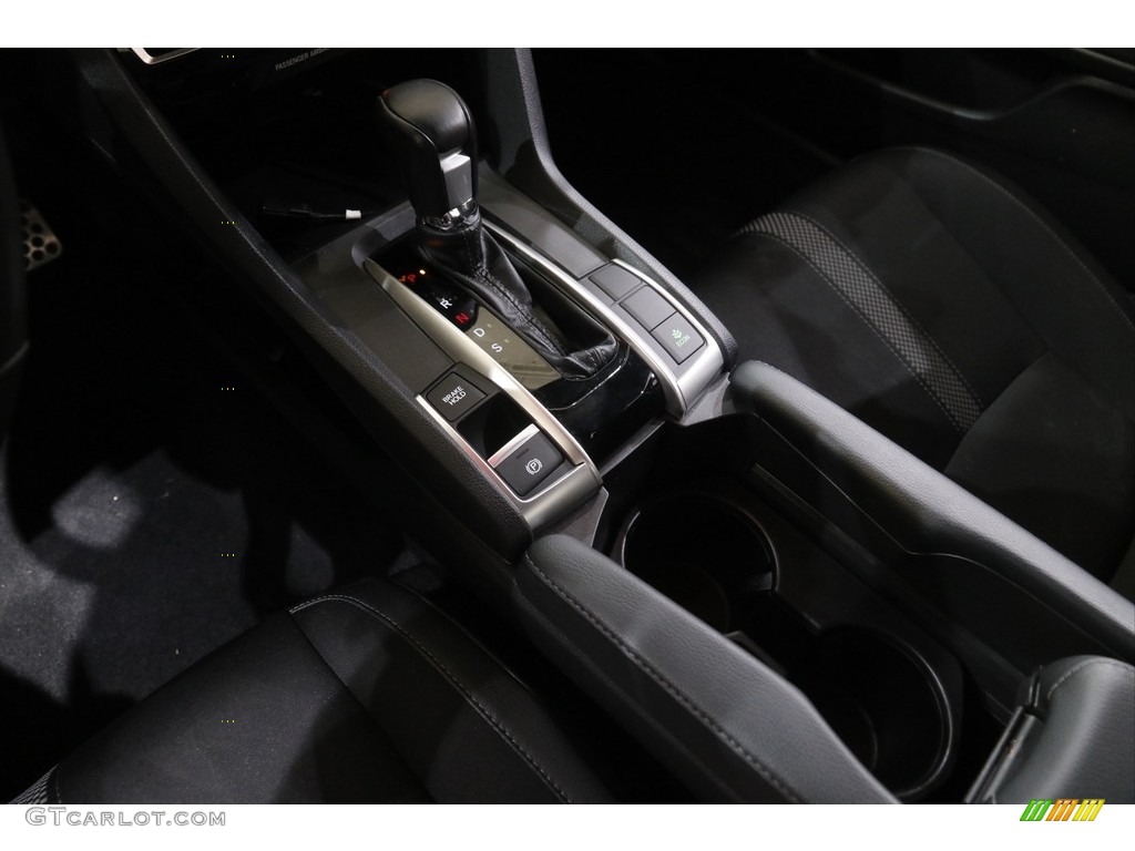 2019 Civic Sport Sedan - Rallye Red / Black photo #13