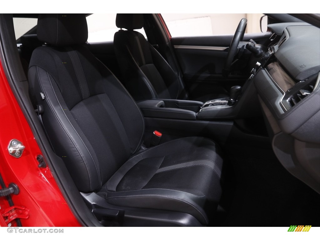 2019 Civic Sport Sedan - Rallye Red / Black photo #15