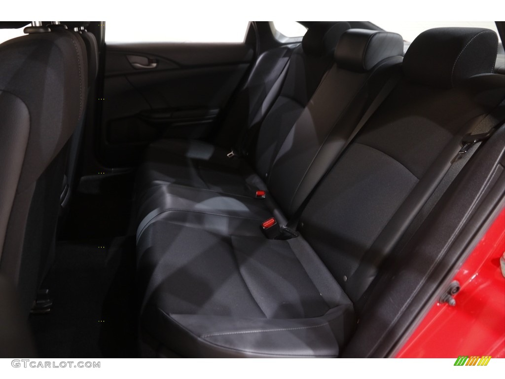2019 Civic Sport Sedan - Rallye Red / Black photo #17