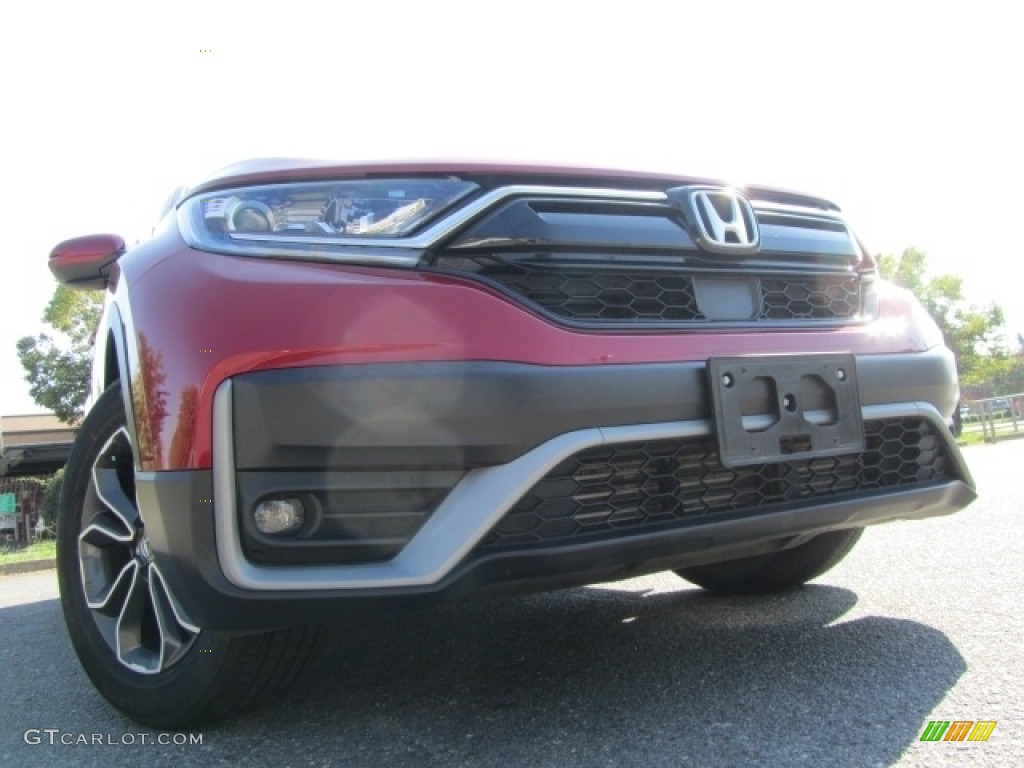 2021 CR-V EX - Radiant Red Metallic / Gray photo #2