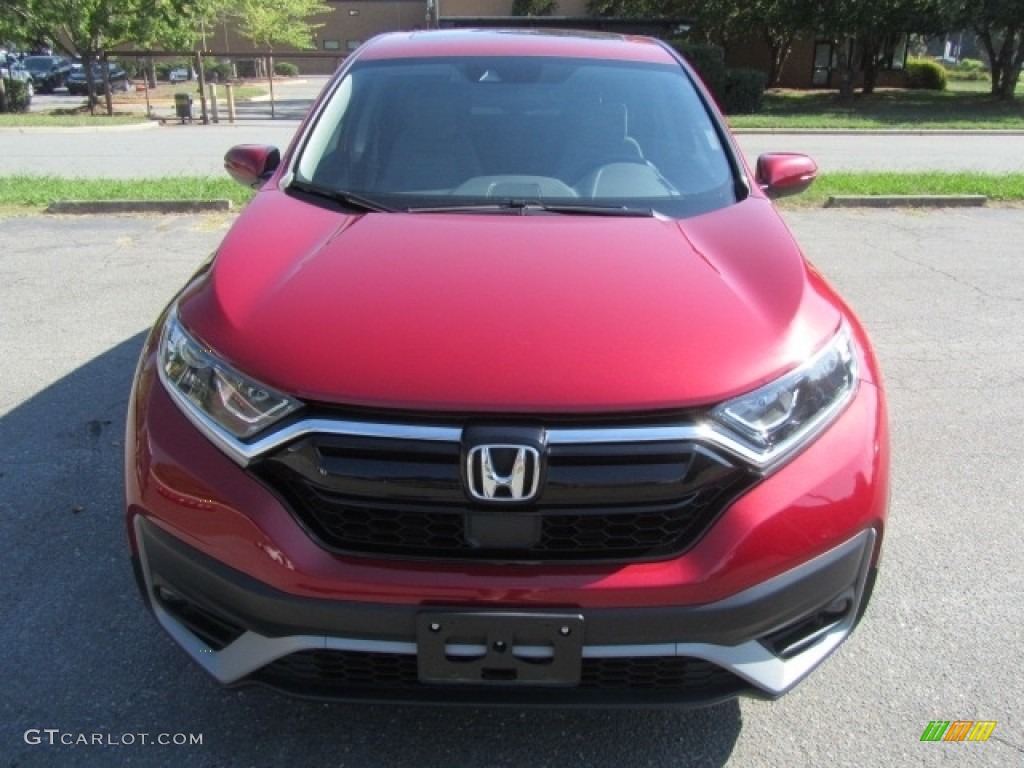 2021 CR-V EX - Radiant Red Metallic / Gray photo #5