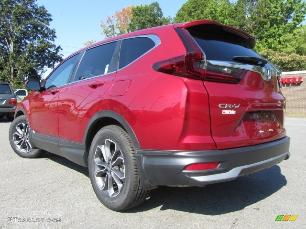 2021 CR-V EX - Radiant Red Metallic / Gray photo #10