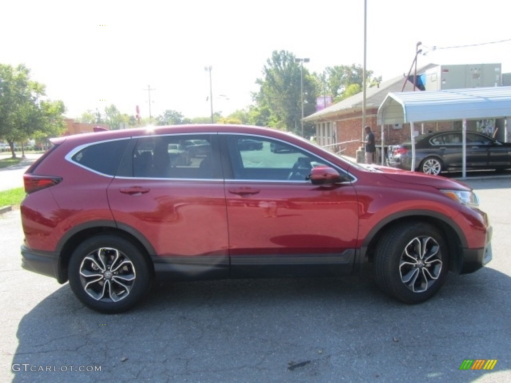 2021 CR-V EX - Radiant Red Metallic / Gray photo #11