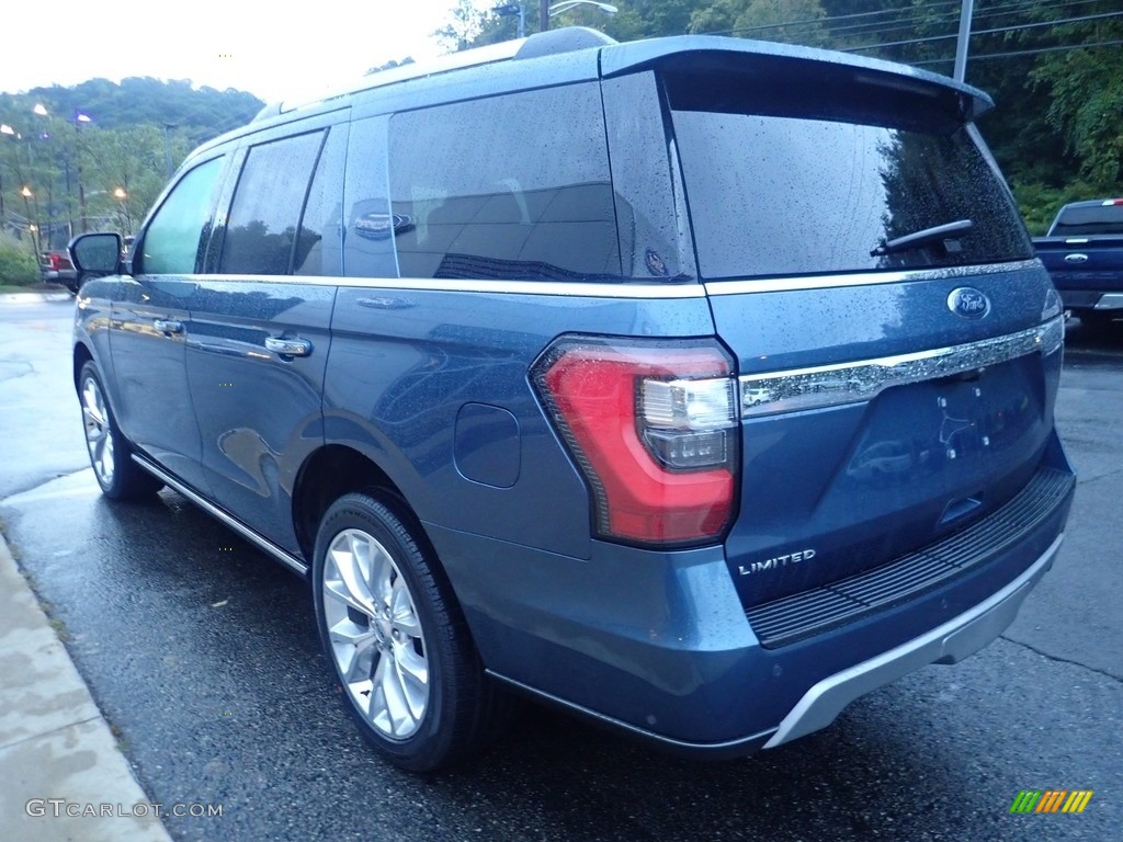 2018 Expedition Limited 4x4 - Blue / Ebony photo #5