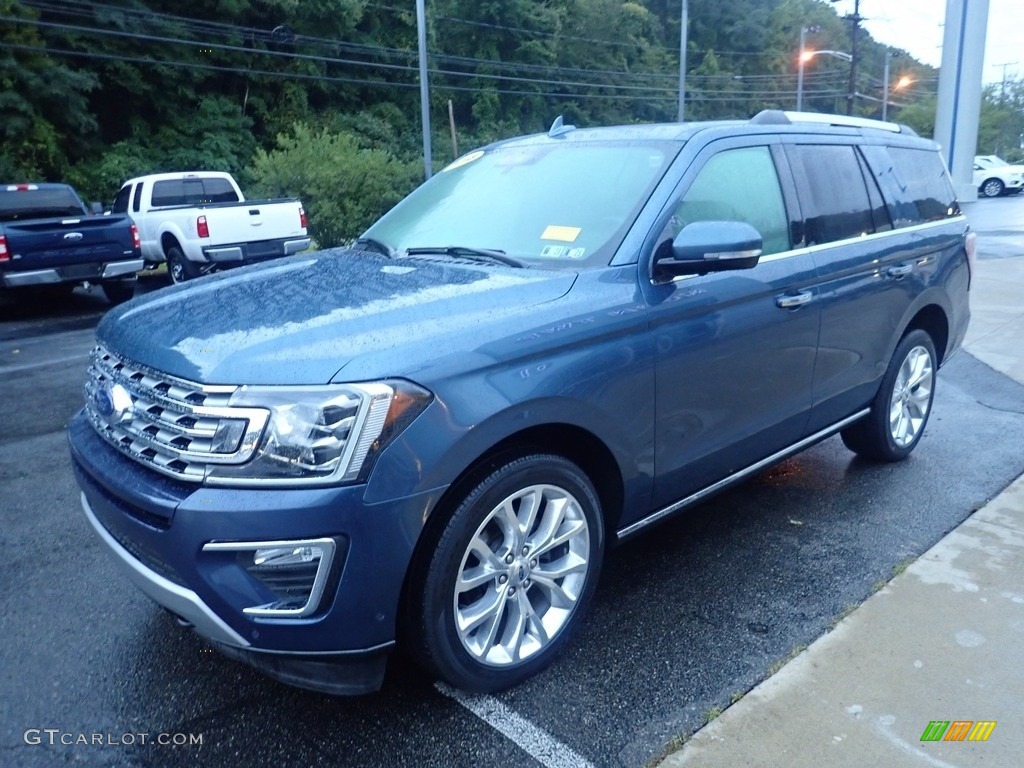 2018 Expedition Limited 4x4 - Blue / Ebony photo #7