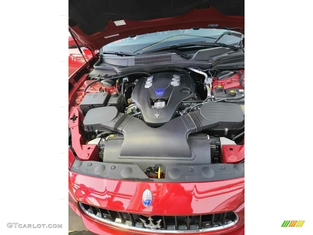 2017 Maserati Ghibli S 3.0 Liter Twin-Turbocharged DOHC 24-Valve VVT V6 Engine Photo #144912901