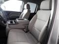 Dark Ash/Jet Black 2018 Chevrolet Silverado 1500 Custom Double Cab 4x4 Interior Color