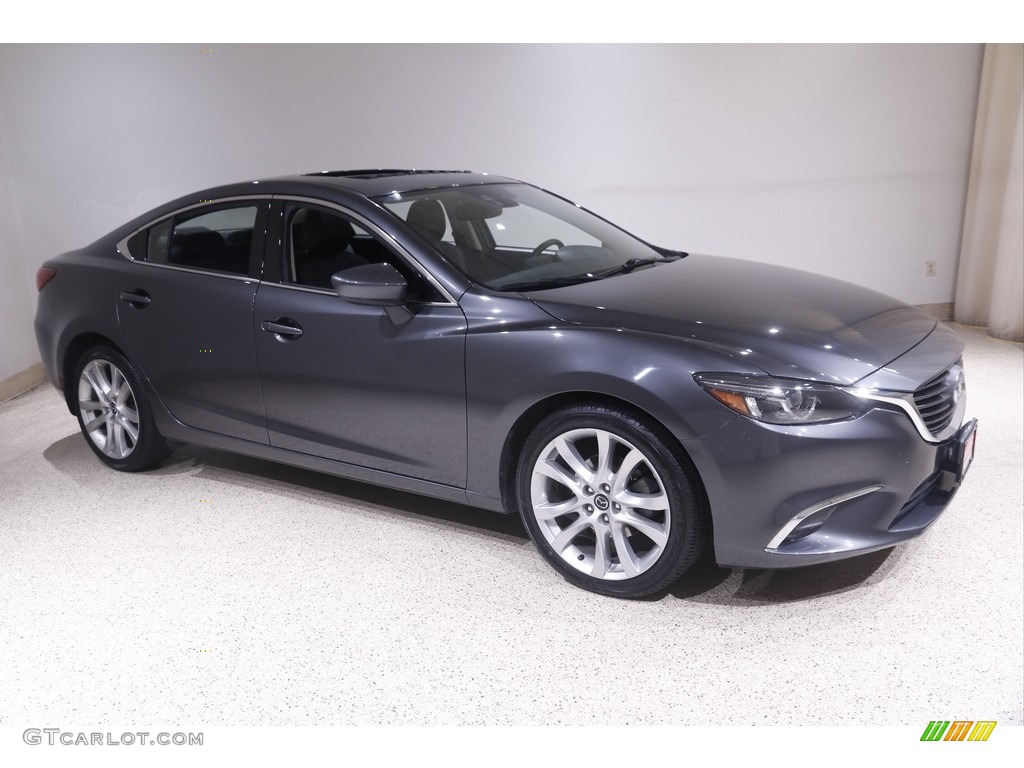Meteor Gray Mica 2016 Mazda Mazda6 Touring Exterior Photo #144913228