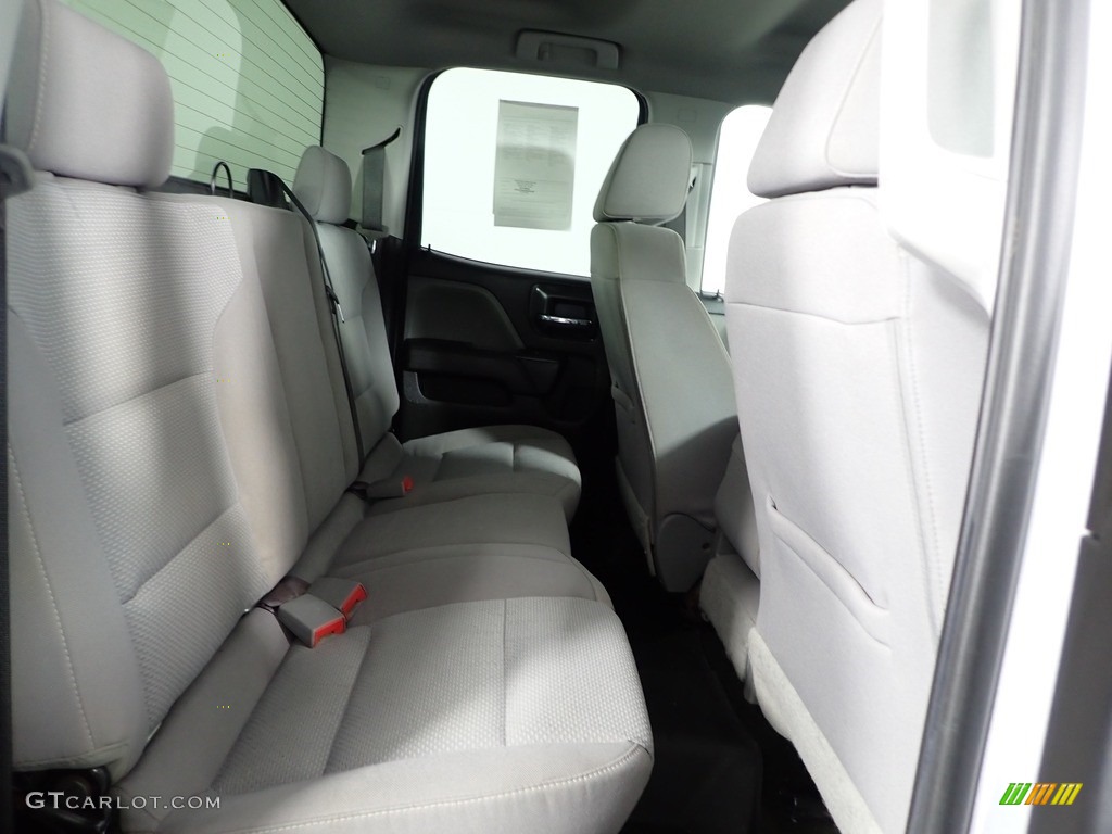 2018 Chevrolet Silverado 1500 Custom Double Cab 4x4 Rear Seat Photo #144913294
