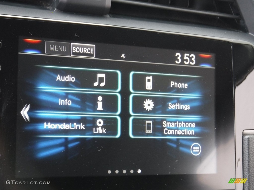 2019 Honda Civic EX-L Sedan Controls Photo #144914797