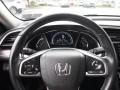 Black 2019 Honda Civic EX-L Sedan Steering Wheel