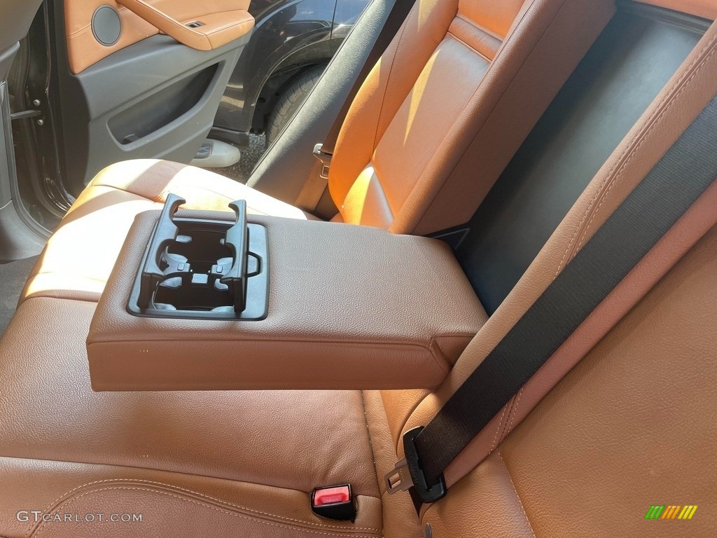 2013 X6 xDrive35i - Deep Sea Blue Metallic / Saddle Brown photo #13