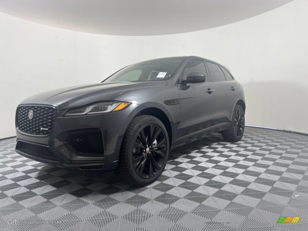 2023 F-PACE P400 R-Dynamic S - Carpathian Gray / Ebony/Ebony photo #1