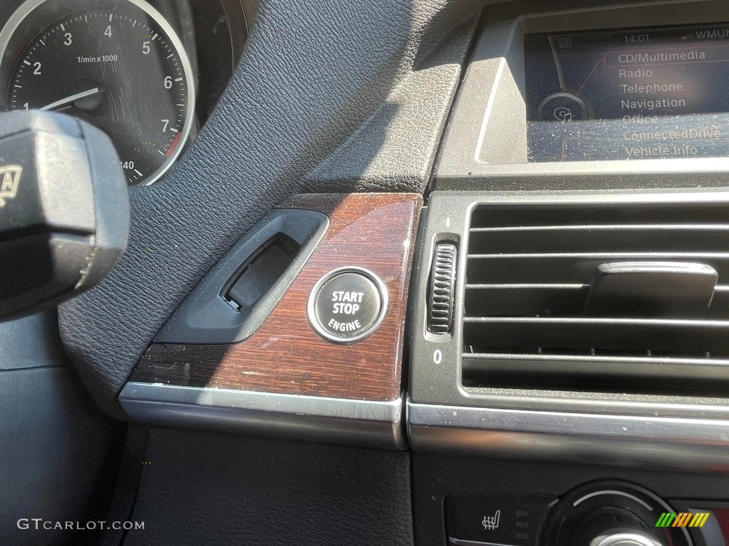 2013 X6 xDrive35i - Deep Sea Blue Metallic / Saddle Brown photo #24