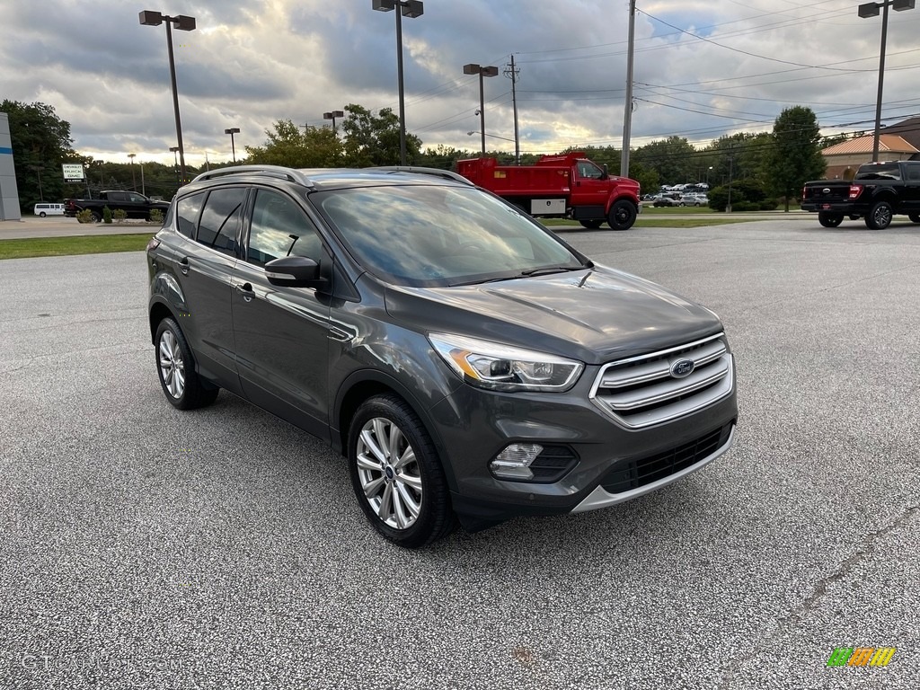 2018 Escape Titanium - Magnetic / Charcoal Black photo #3