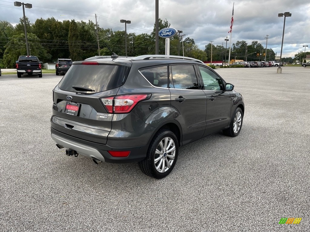 2018 Escape Titanium - Magnetic / Charcoal Black photo #5