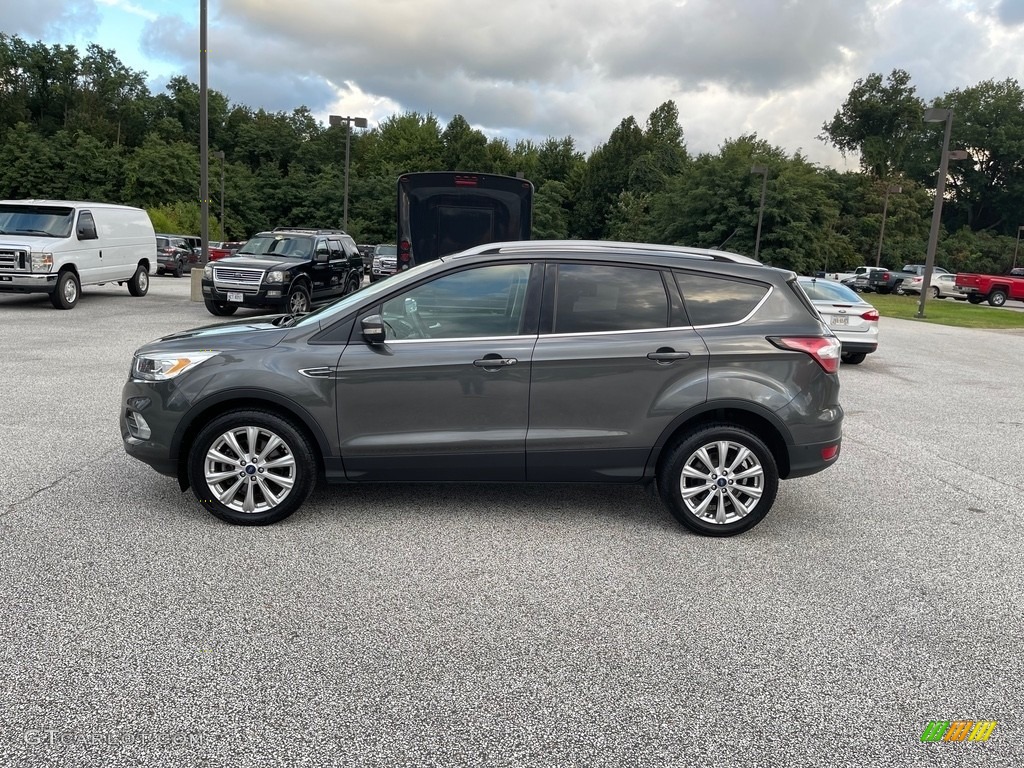 2018 Escape Titanium - Magnetic / Charcoal Black photo #8