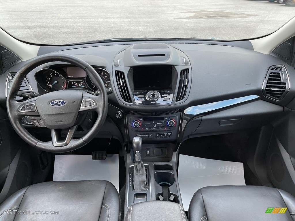 2018 Escape Titanium - Magnetic / Charcoal Black photo #10