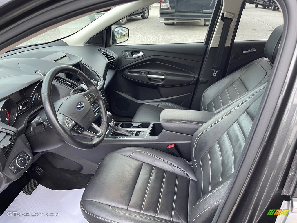 2018 Escape Titanium - Magnetic / Charcoal Black photo #11