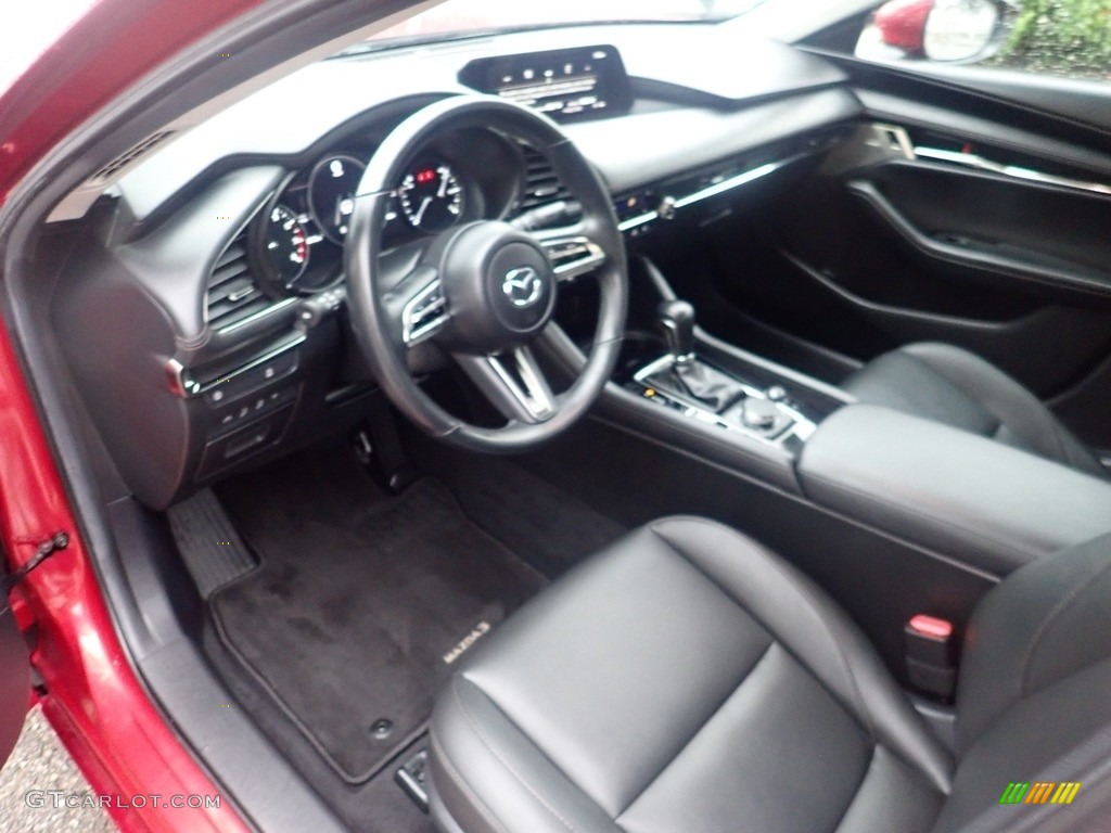 2020 MAZDA3 Preferred Sedan AWD - Soul Red Crystal Metallic / Black photo #23