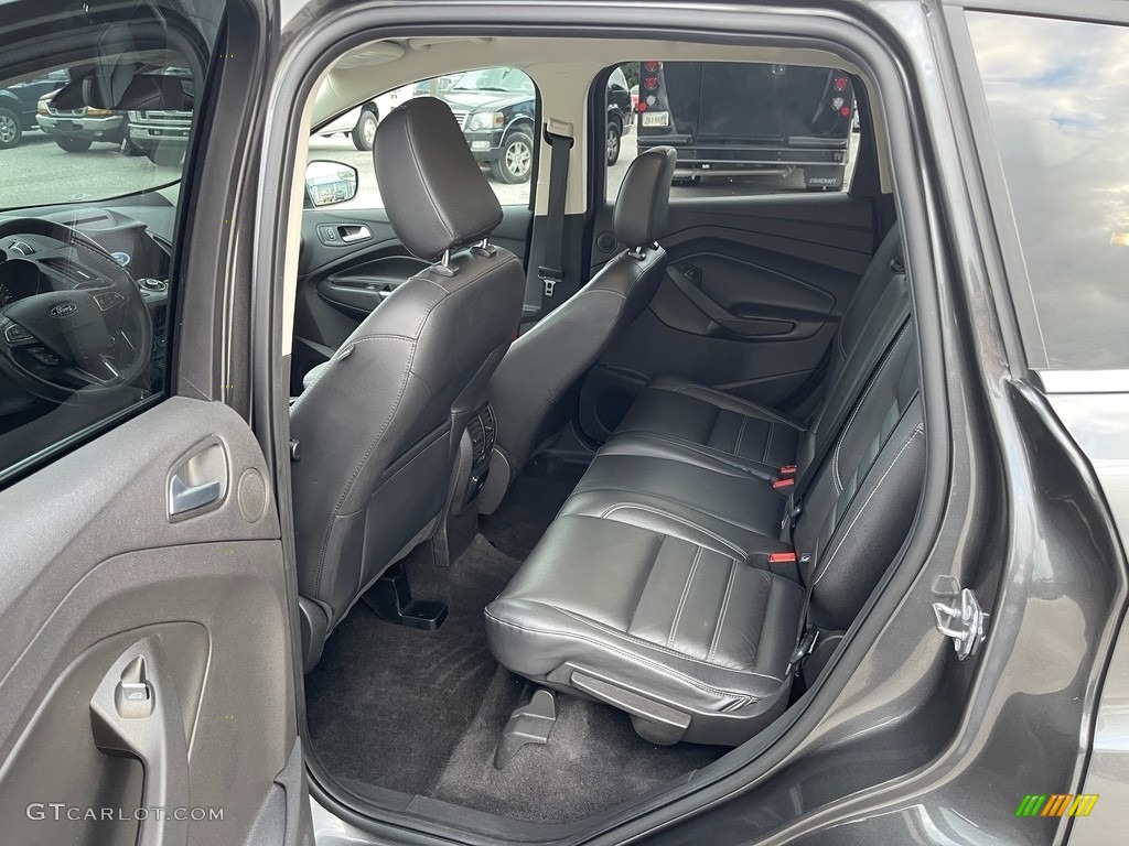 2018 Escape Titanium - Magnetic / Charcoal Black photo #13