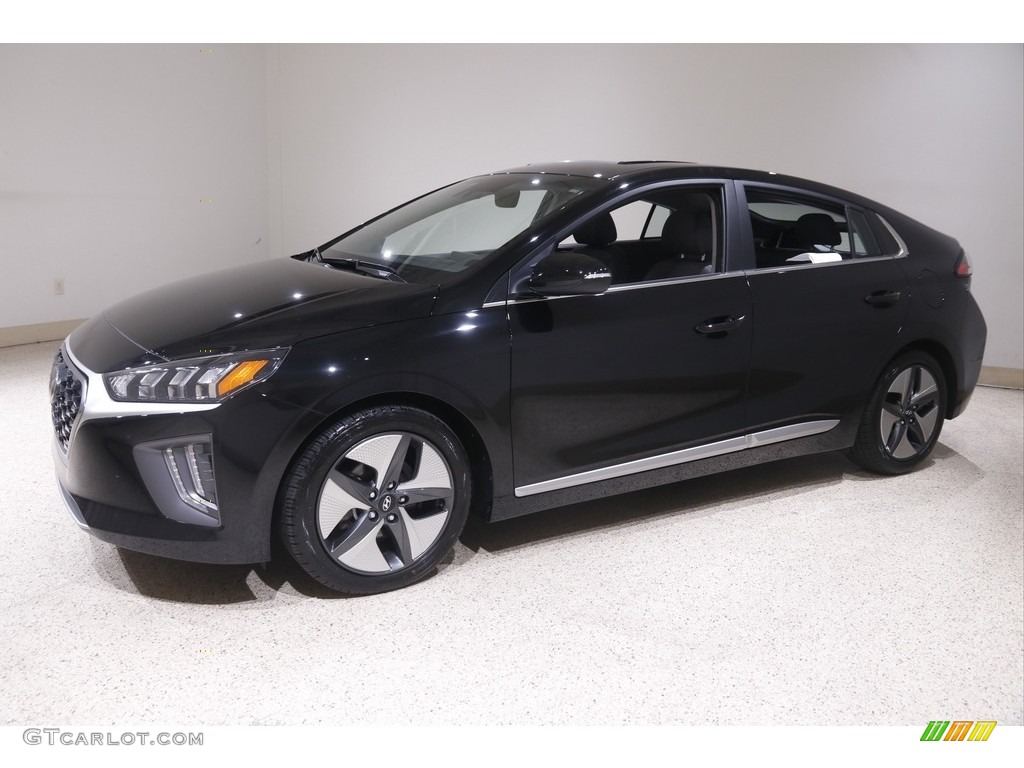 2022 Ioniq Hybrid SEL - Black Noir Pearl / Black photo #3