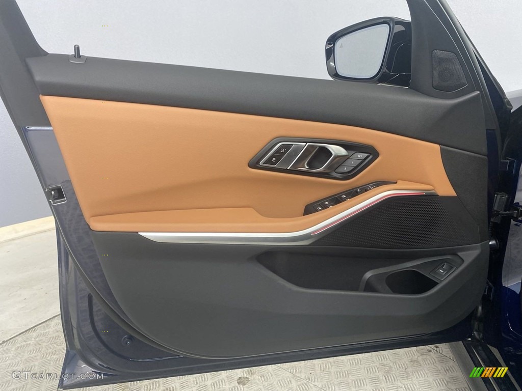 2023 BMW 3 Series 340i Sedan Cognac Door Panel Photo #144915886