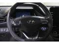 2022 Hyundai Ioniq Hybrid Black Interior Steering Wheel Photo