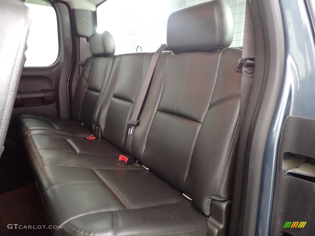 2013 GMC Sierra 2500HD SLT Extended Cab 4x4 Rear Seat Photo #144916150