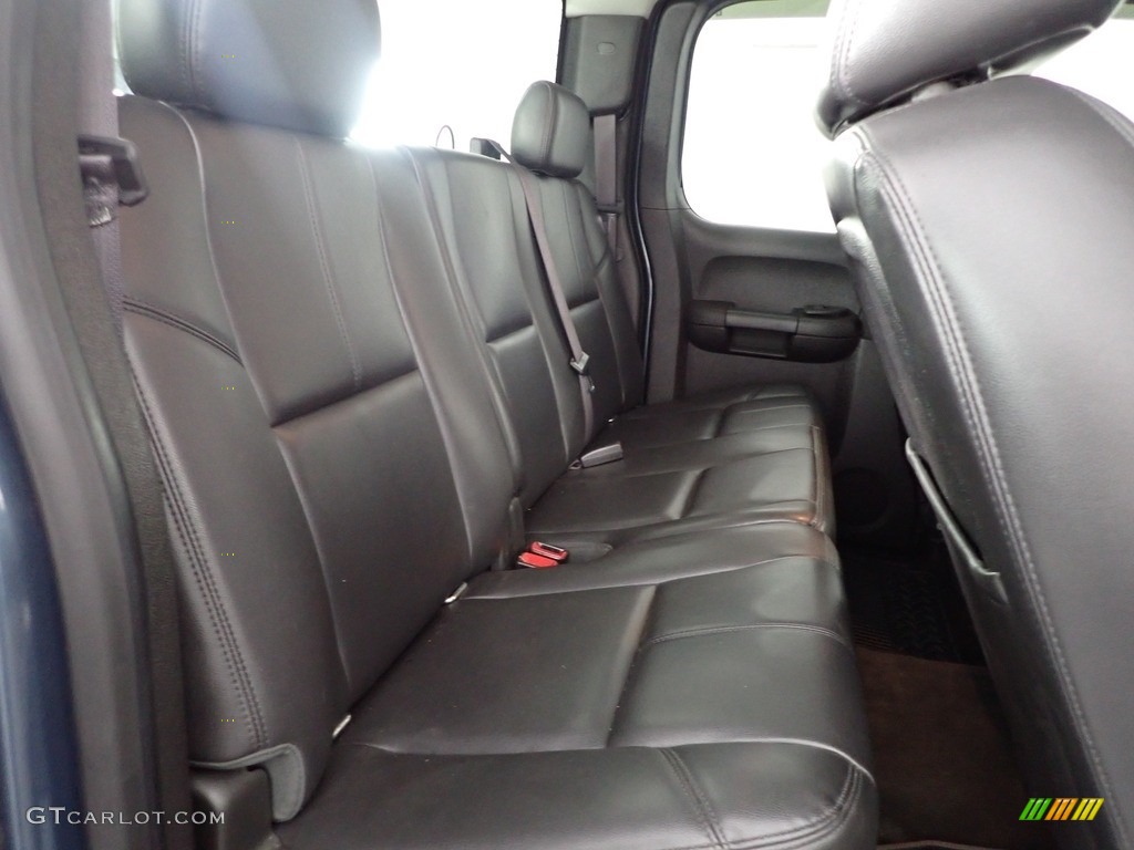 2013 GMC Sierra 2500HD SLT Extended Cab 4x4 Rear Seat Photo #144916252